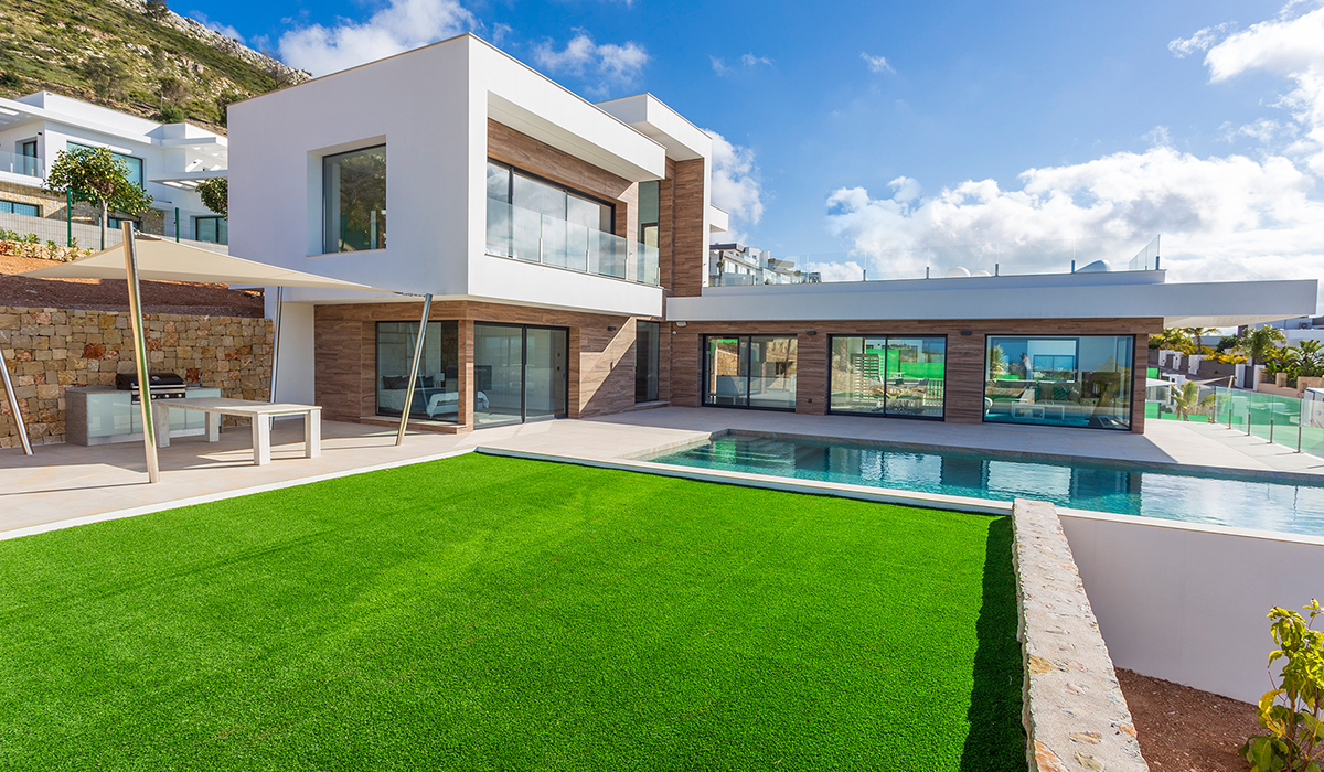 Vivienda mediterránea minimalista