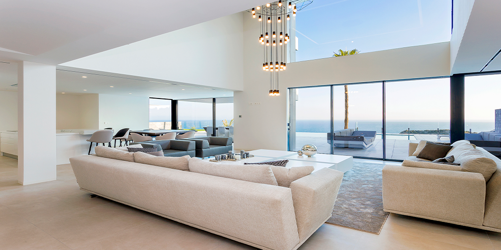 Corredera de estética minimalista