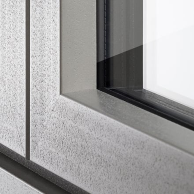 Imagen ampliada de una posible textura para las ventanas ForRes Finstral.